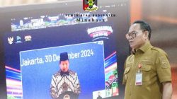 Bupati Dr. Noudy Tendean Hadiri Musrenbangnas RPJMN 2025–2029 Secara Virtual